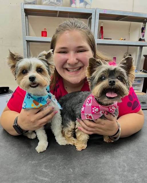 Two adorable pups, one relaxing spa day, and lots of tail wags. 🫧🐾 Thank you for trusting Fur Factory Pet Grooming with 